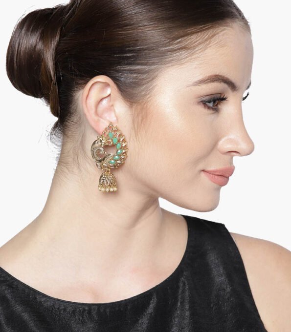 Green-Off-White-Gold-Plated-Peacock-Earring-3.jpg