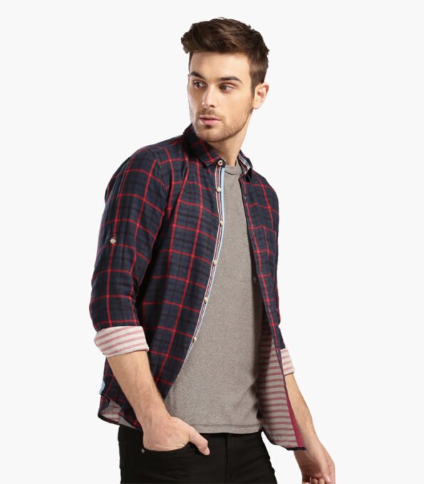 Men-Navy-Red-Checked-Slim-Fit-Casual-Shirt-3.jpg