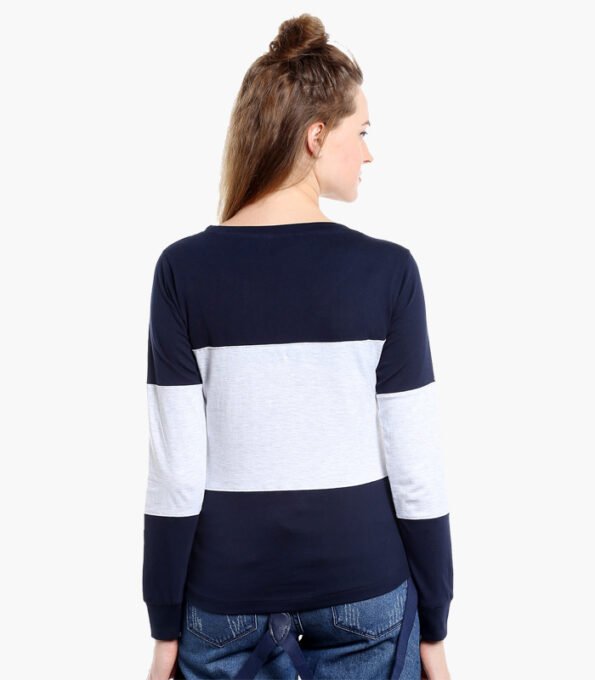 Women-Navy-Blue-Striped-Round-Neck-T-Shirt-3.jpg